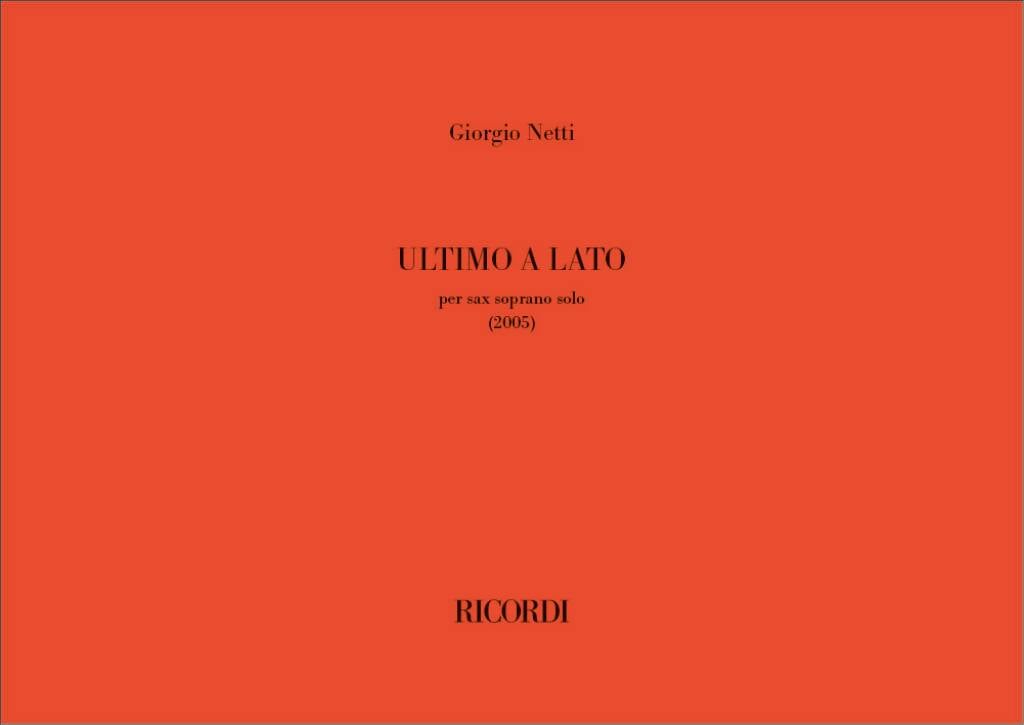 Ultimo a lato